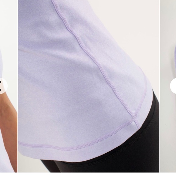 Lululemon Whisper Tank Heathered Paris Pink - Picture 7 of 8